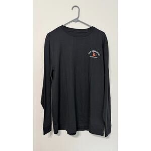 NWT Vineyard Vines "Live Free Style Ski" Long Sleeve Pocket Tee Large NWT